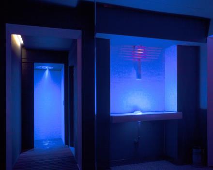 Emotional shower and ice SPA H14 of BW Plus Hotel Genova Turin