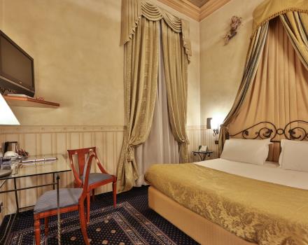 Discover the double rooms of our 4-star hotel in the centre of Turin