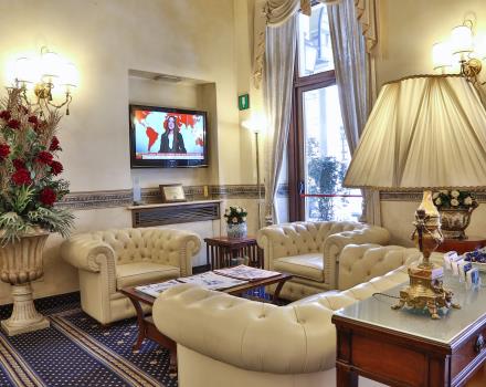 The lobby of BW Plus Hotel Genova Turin