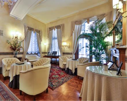 The Bar of the BW Plus Hotel Genova Turin