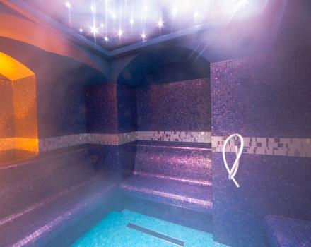 The Turkish bath in the SPA H14 of BW Plus Hotel Genova Turin