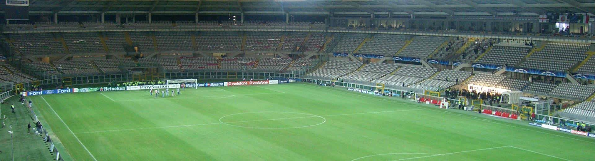 All Turin FC matches at the Olympic Stadium in Turin: stay at the BW Plus Hotel Genova